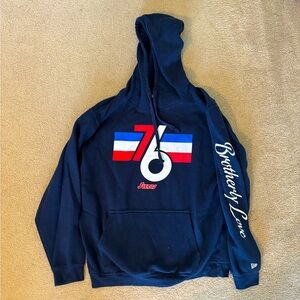 Barely worn Philadelphia 76’s navy sweatshirt